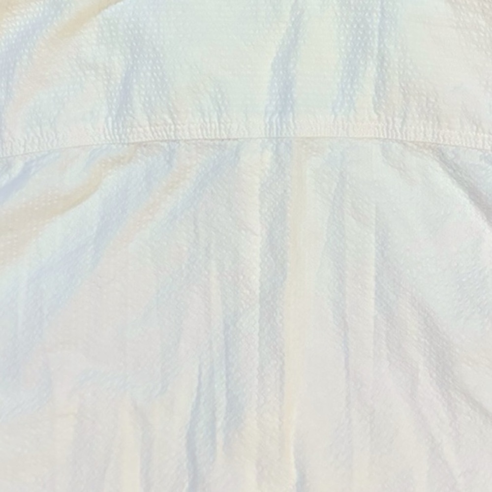 Tommy Bahama Men’s 3XL White Seersucker Short Sleeve Button Down - Picture 5 of 6